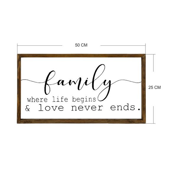 Insegna in legno 50x25 cm - Kate Louise-image-3