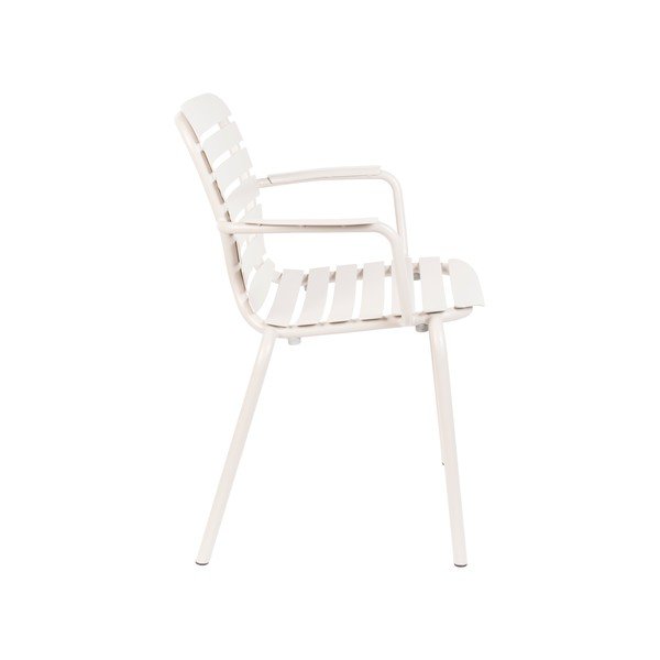 Sedia da giardino in metallo bianca Vondel - Zuiver-image-3
