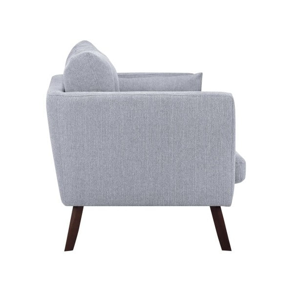 Divano 2 posti grigio chiaro Elena - Mazzini Sofas-image-4