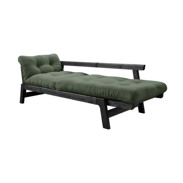 Divano variabile nero/verde oliva Step - Karup Design-image-3