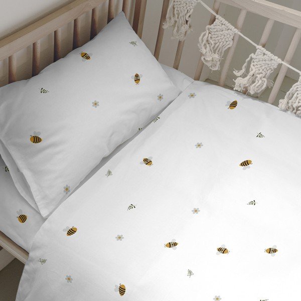 Biancheria da letto per culla in cotone 100x120 cm Honey - Happy Friday-image-1