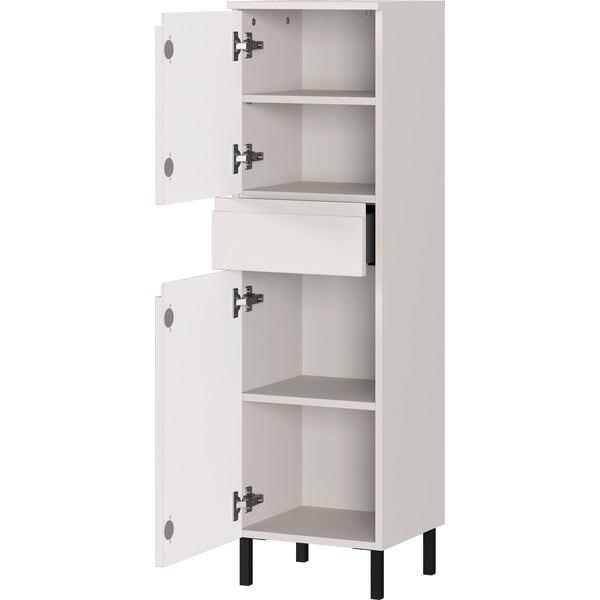 Mobile per bagno color crema alto e stretto 34x120 cm Salinas – Germania-image-3