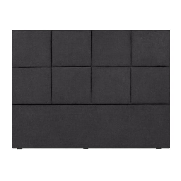 Testata grigio scuro Mazzini Sofas Barletta, 140 x 120 cm - Cosmopolitan Design