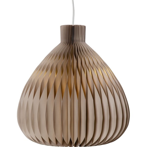 Paralume marrone chiaro ø 38 cm Honeycomb - Star Trading-image-2