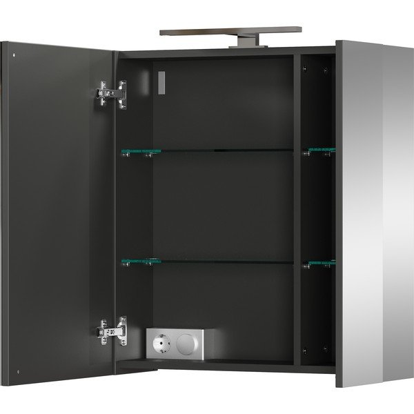 Mobile per bagno grigio 60x71 cm – Germania-image-3