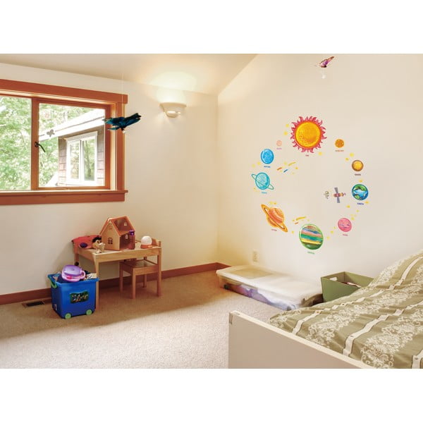 Set di adesivi murali sul sistema solare - Ambiance-image-4