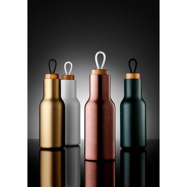 Bottiglia in acciaio inox color oro 890 ml Tempa - Ladelle-image-1