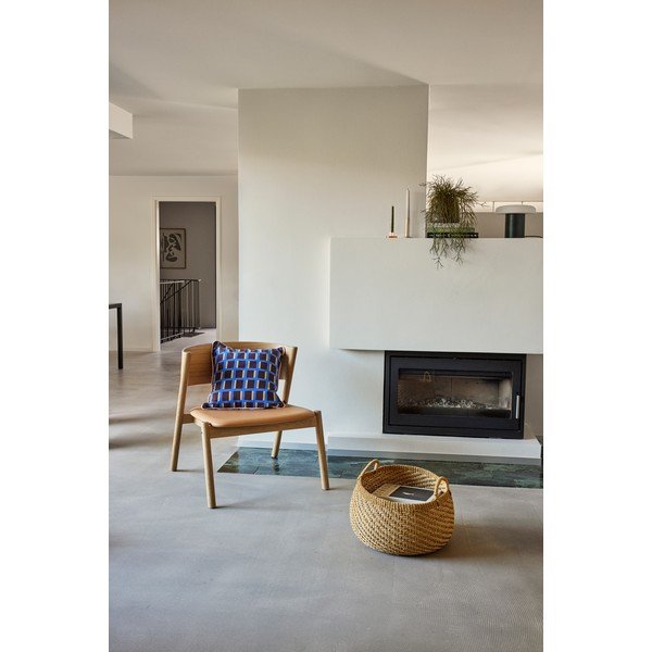 Poltrona marrone chiaro Oblique - Hübsch-image-1