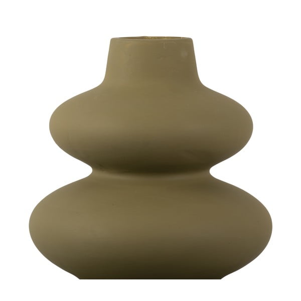 Vaso in ceramica verde Circles - PT LIVING-image-3