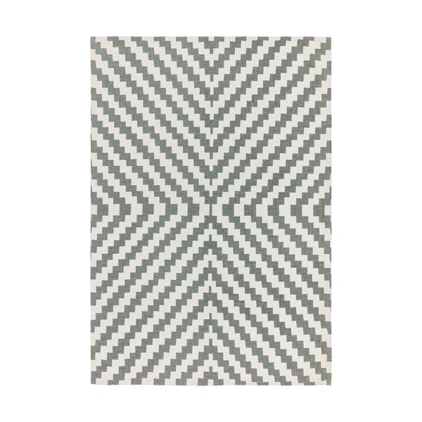 Tappeto grigio e bianco Geo, 120 x 170 cm - Asiatic Carpets
