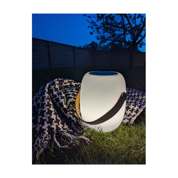 Apparecchio portatile a LED per esterni con timer e altoparlante USB ø 18 cm Cardiff - House Nordic-image-3