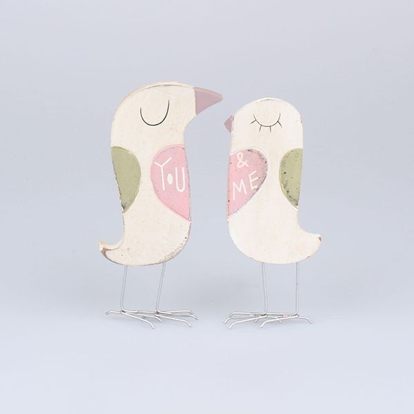 Sada 2 dekorací Ptáčci You&Me Small