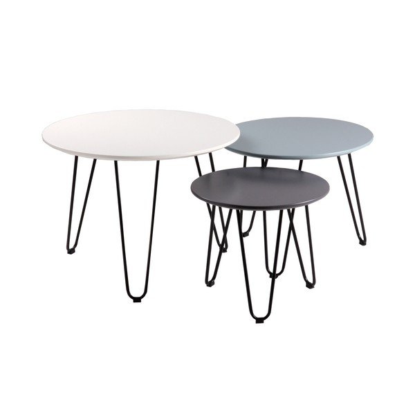 Set di 3 tavoli contenitori Fabio - sømcasa