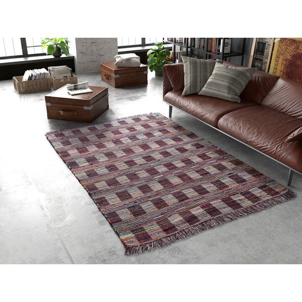 Tappeto rosso 90x60 cm Recraft - Universal-image-1