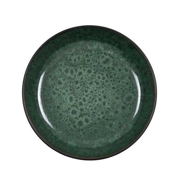 Ciotolina verde/nera in gres Gastro Green/Black – Bitz-image-1