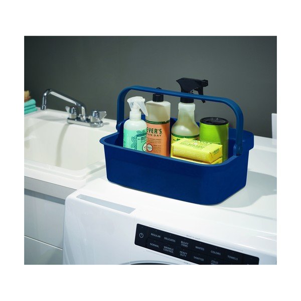Cestino portaoggetti blu Eco - iDesign-image-3