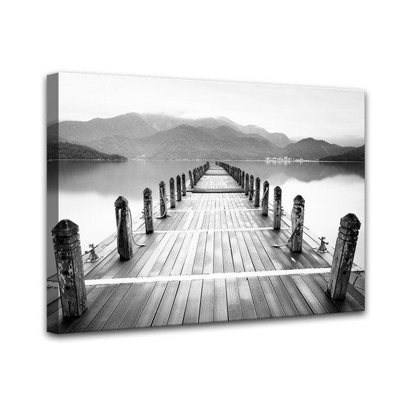 Quadro su tela Harmony Molos, 85 x 113 cm - Styler