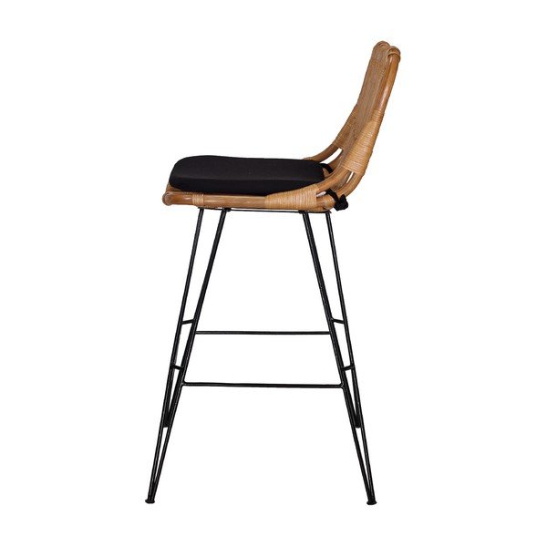 Sgabello da bar in rattan Ratta - WOOX LIVING-image-3