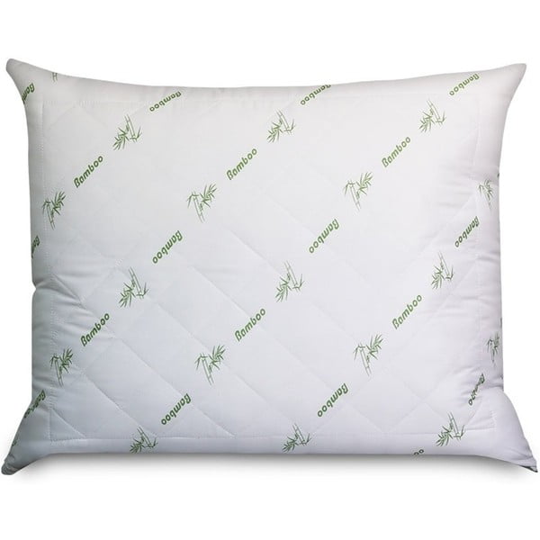 Cuscino bianco con imbottitura in fibra di bambù Bambù, 60 x 70 cm - Good Morning