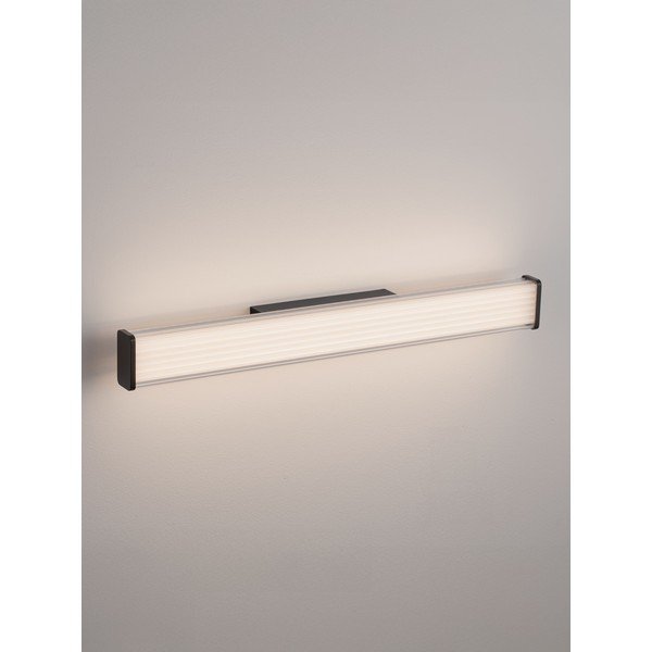 Lampada da parete LED nera opaca in metallo Misty – Nova Luce-image-2