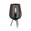 Lampada da tavolo nera (altezza 45 cm) Plumeria - Light & Living