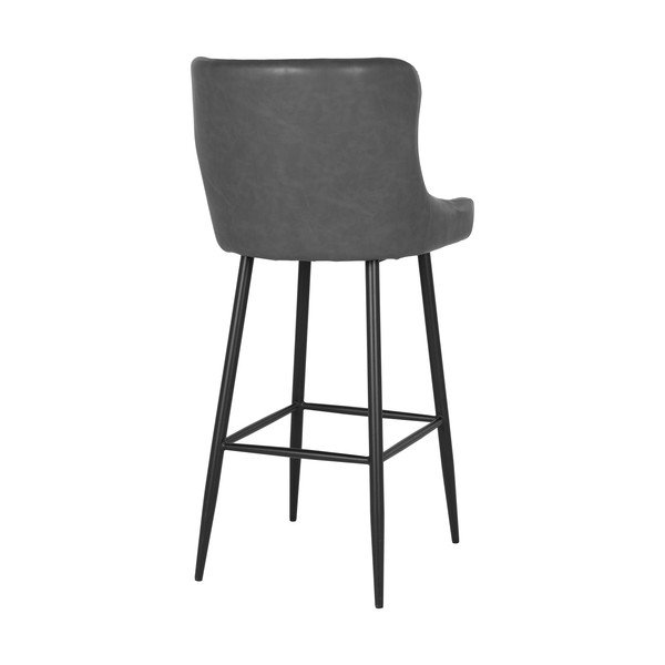 Sgabello da bar grigio scuro 105 cm Dallas - House Nordic-image-3