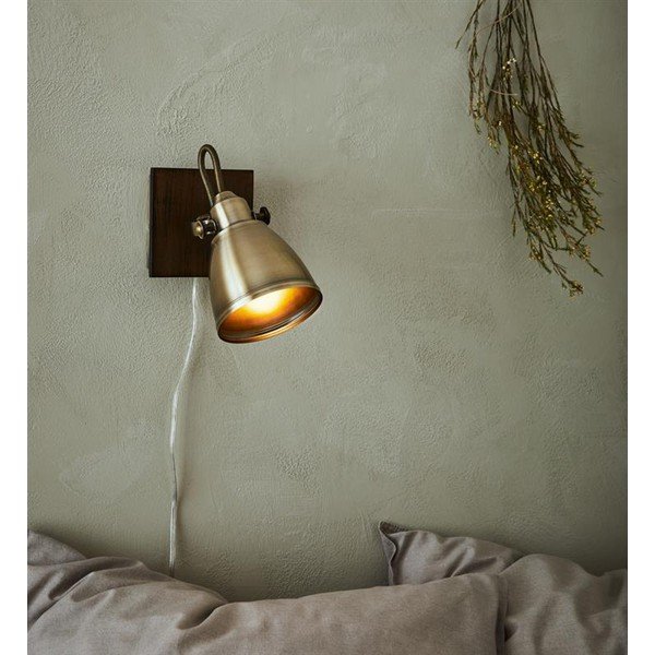 Applique marrone, altezza 18,5 cm Native - Markslöjd-image-2