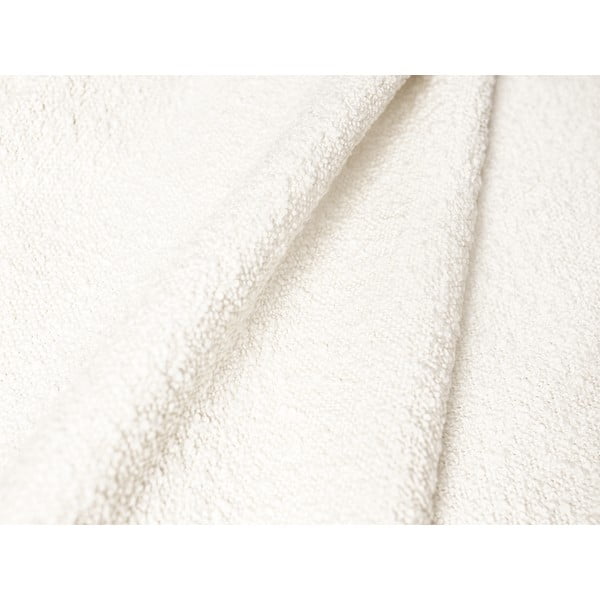 Divano in tessuto bouclé beige 244 cm Jodie - Micadoni Home-image-1