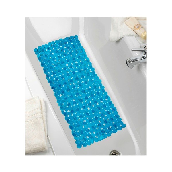 Tappeto da bagno antiscivolo blu petrolio , 71 x 36 cm Paradise - Wenko-image-1