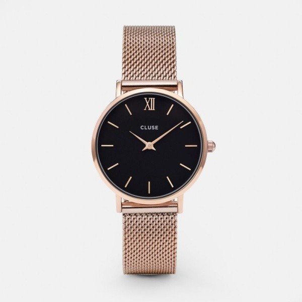 Orologio da donna in oro rosa Minuit - Cluse