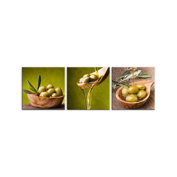 Set di 3 olive Glasspik Set - Styler