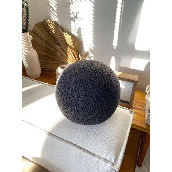 Cuscino decorativo in bouclé ø 25 cm Top – Mioli Decor-image-4