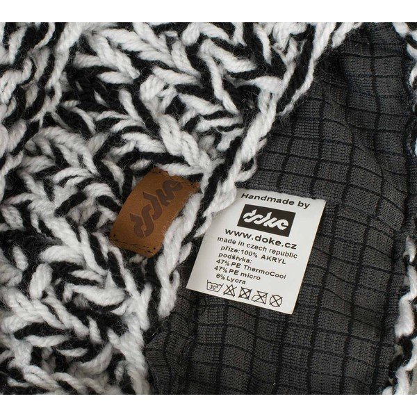 Cappello lavorato a mano a maglia B&N - DOKE-image-3
