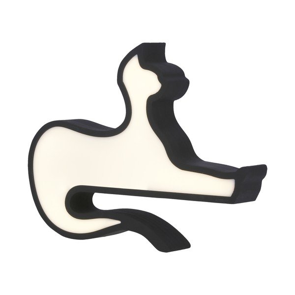 Lampada per bambini nera Cat - Candellux Lighting-image-3