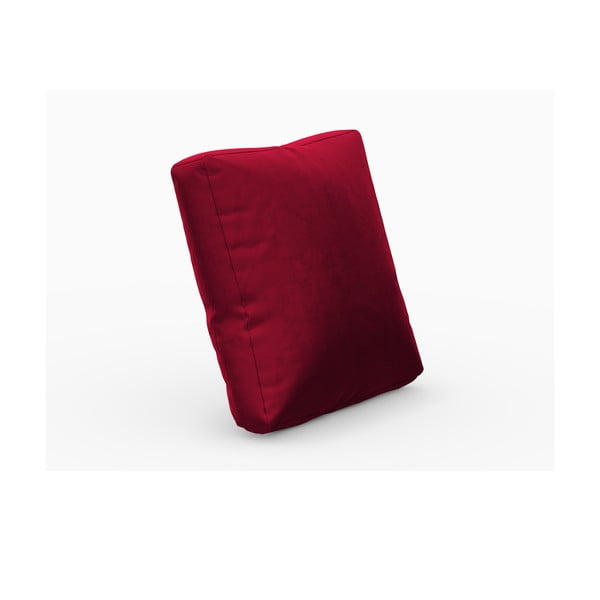 Cuscino in velluto rosso per divano componibile Rome Velvet - Cosmopolitan Design-image-1