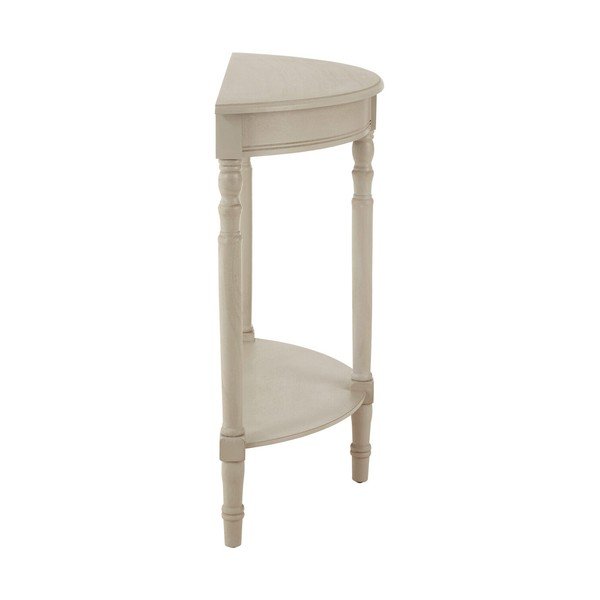 Tavolo consolle beige in pino massiccio 30x80 cm Heritage – Premier Housewares-image-4
