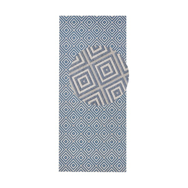 Tappeto blu per esterni , 80 x 200 cm Karo - NORTHRUGS