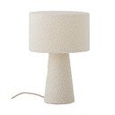 Lampada da tavolo bianca con paralume in tessuto (altezza totale 30 cm) Emmie – Bloomingville