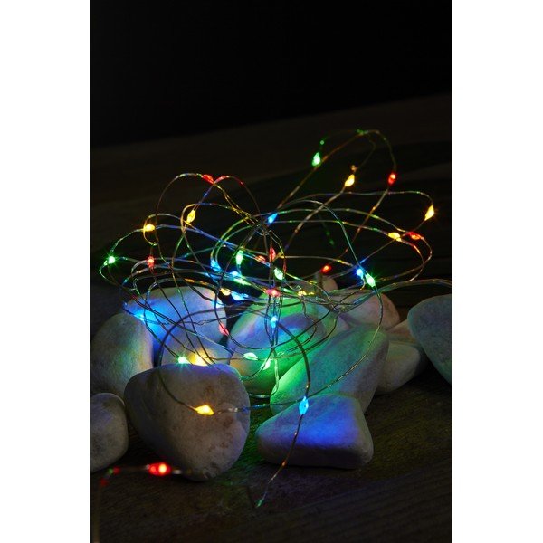 Catena luminosa a LED colorata, lunghezza 4 m Dew Drops - Star Trading-image-3