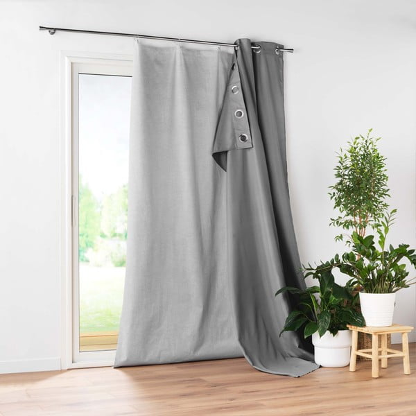 Tenda grigio chiaro 130x230 cm – douceur d'intérieur-image-2
