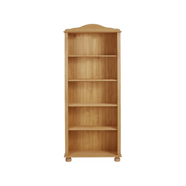 Libreria color legno naturale in legno di pino 70x181 cm Ella - Støraa-image-2
