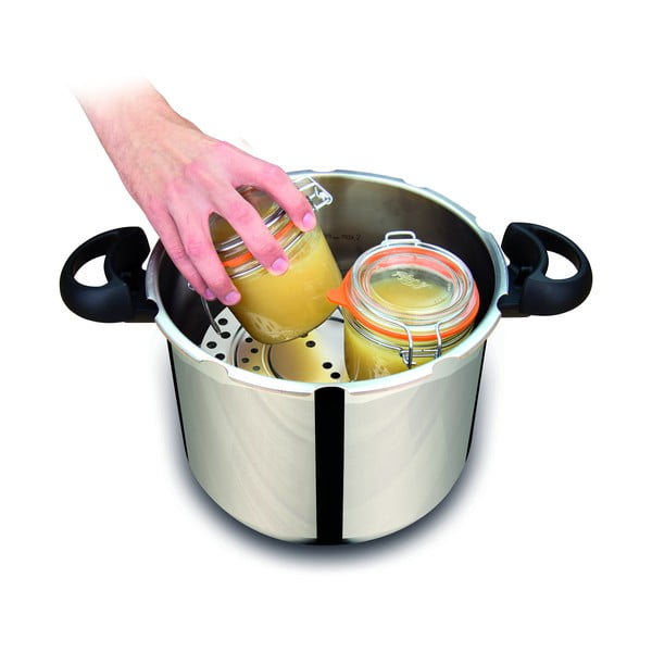 Pentola a pressione in acciaio inox 9 l Clipso Minut Easy - Tefal-image-2