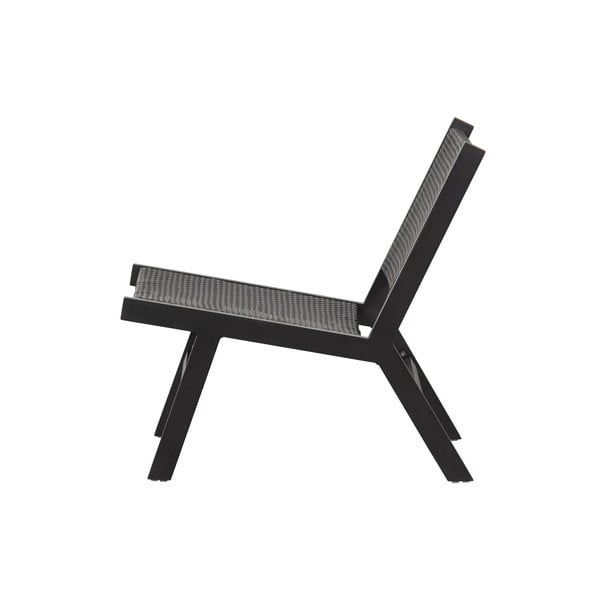 Sedia da giardino nera Puk - WOOOD-image-2