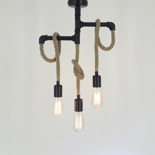 Lampada da soffitto con 3 lampadine Borulu Halat - All Design
