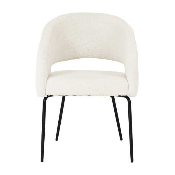 Sedie da pranzo bianche in un set di 2 Natalie - Furnhouse-image-1