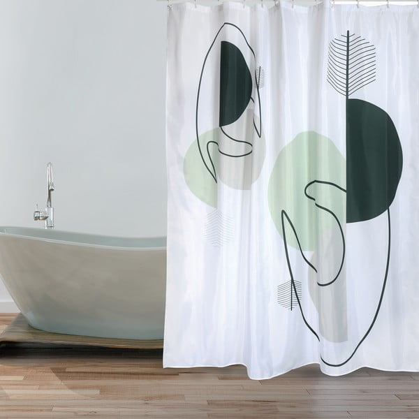 Tenda per doccia 180x200 cm Minimalist – MSV-image-1