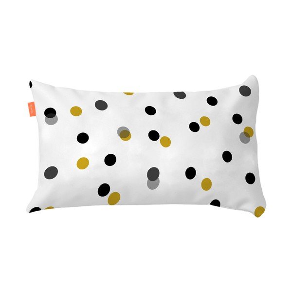 Set di 2 federe in cotone Senape - Blanc-image-4