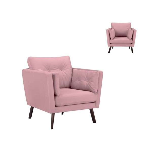 Poltrona rosa Elena - Mazzini Sofas-image-4