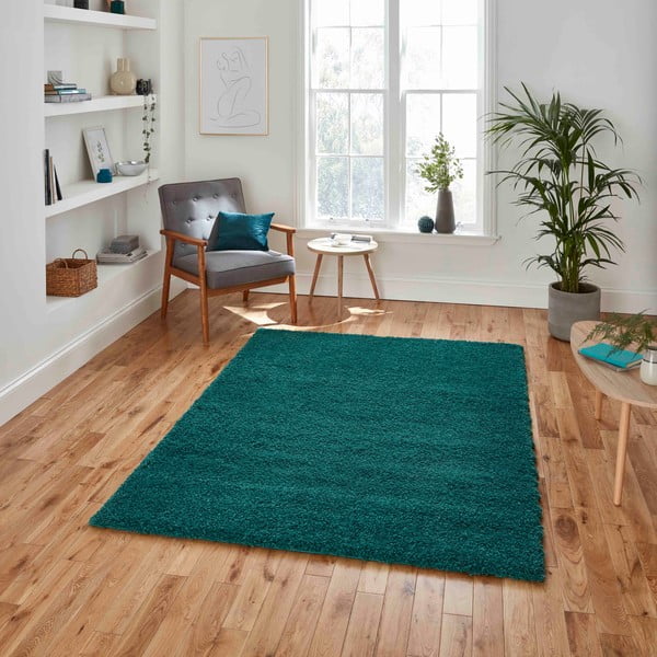Tappeto verde smeraldo , 160 x 220 cm Sierra - Think Rugs-image-1