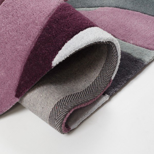 Tappeto grigio e viola Splinter Purple, 120 x 170 cm - Flair Rugs-image-4